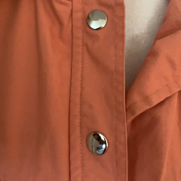 Blair Peach Snap 100% Cotton Vest Size Small - Picture 10 of 13